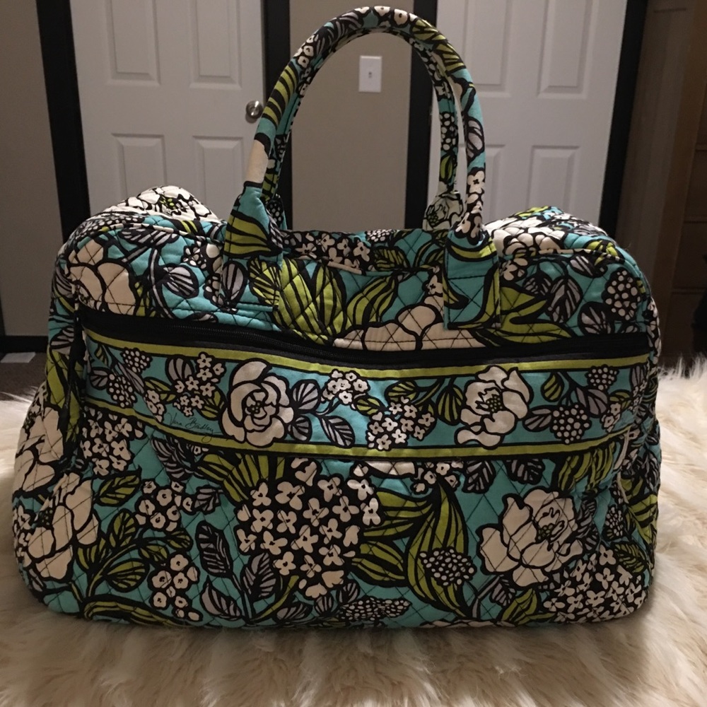 Weekender Bag EUC in island bloom